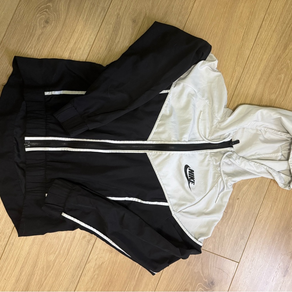 Nike White Mesh Jacket